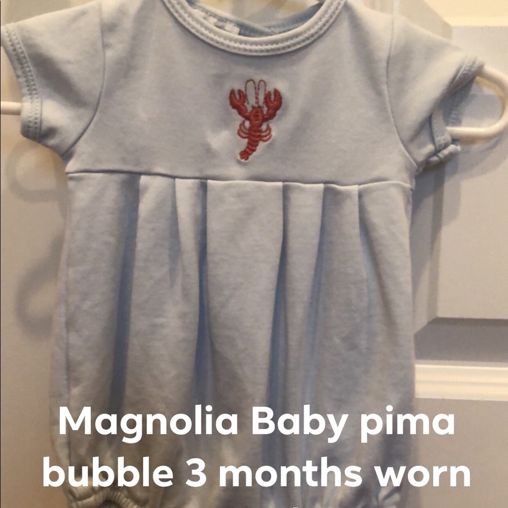 Magnolia Baby pima cotton boys bubble
